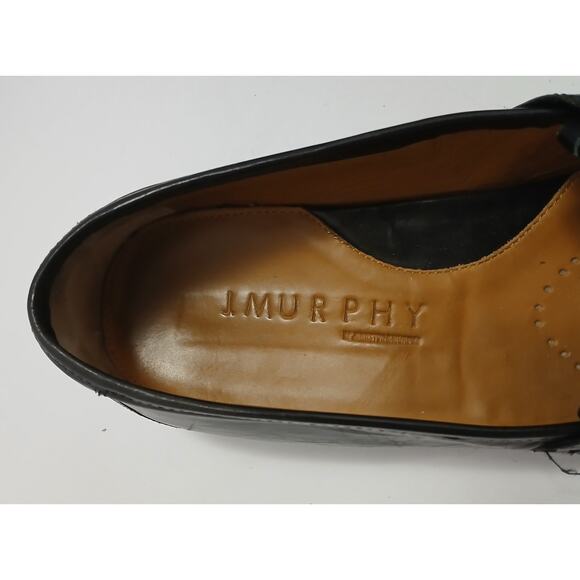 J Murphy By Johnson & Murphy Stanza II /Leather Tassel Loafers/Black/Size 11 1/2 - Picture 4 of 10